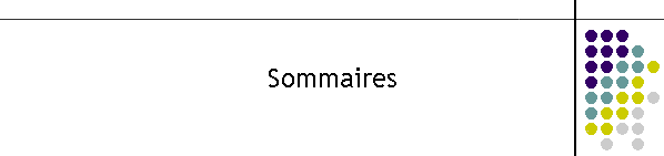 Sommaires