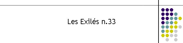 Les Exils n.33