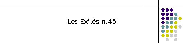 Les Exils n.45