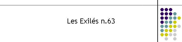 Les Exils n.63