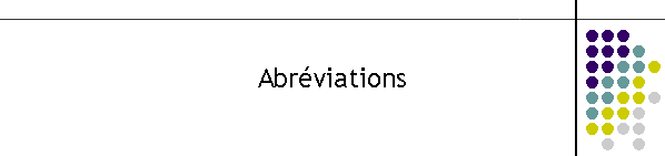 Abrviations